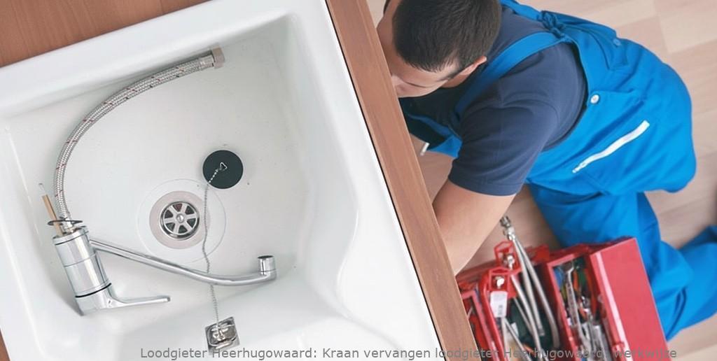 Kraan vervangen loodgieter Heerhugowaard: werkwijze