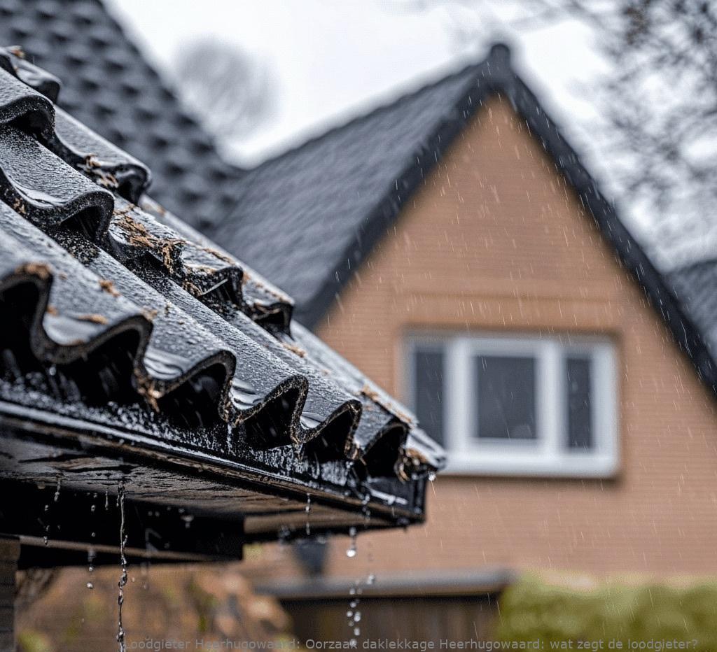 Oorzaak daklekkage Heerhugowaard: wat zegt de loodgieter?