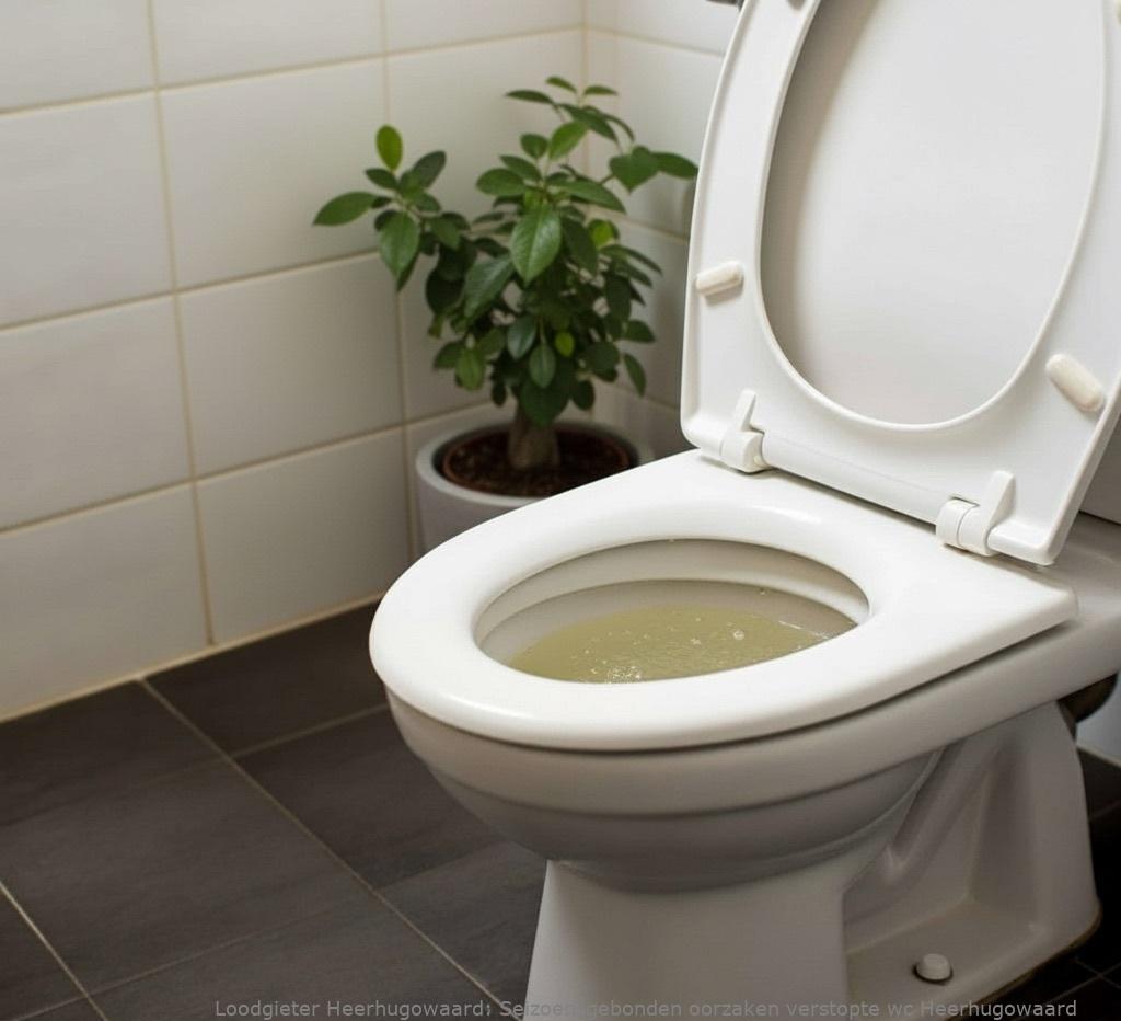 Seizoensgebonden oorzaken verstopte wc Heerhugowaard