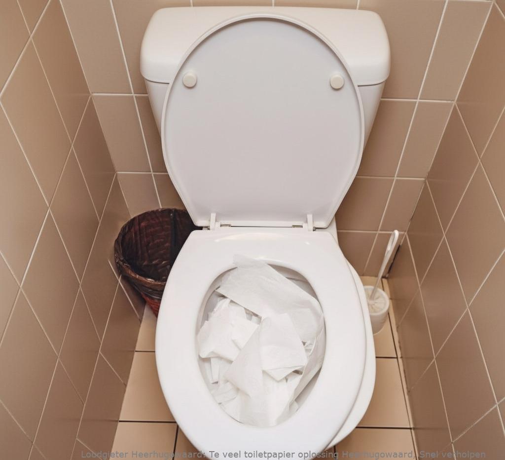 Te veel toiletpapier oplossing Heerhugowaard, Snel verholpen