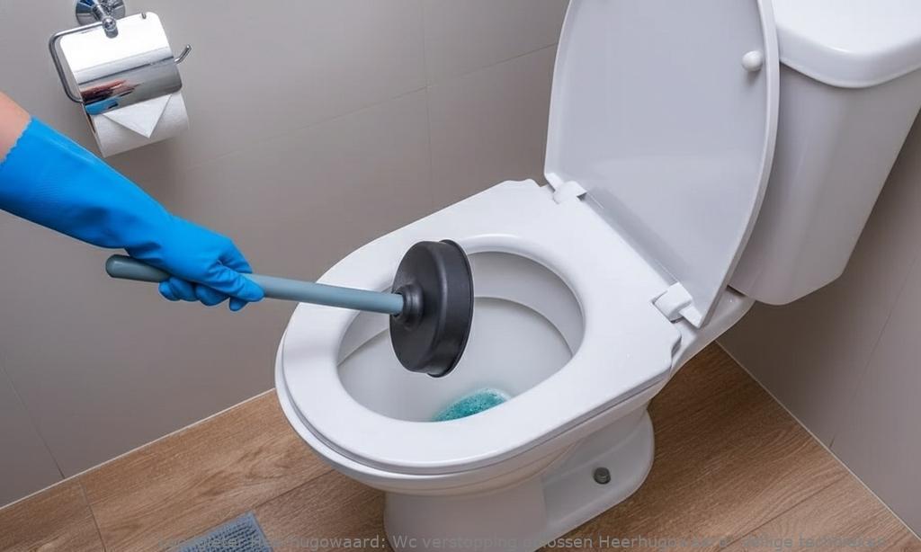 Wc verstopping oplossen Heerhugowaard: Veilige technieken